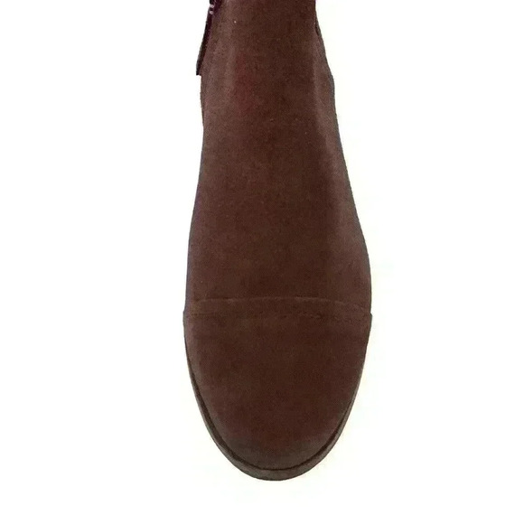 TOMS Reese Chelsea Casual Round Toe Booties Womens Forest Brown Size 11 - Picture 9 of 15